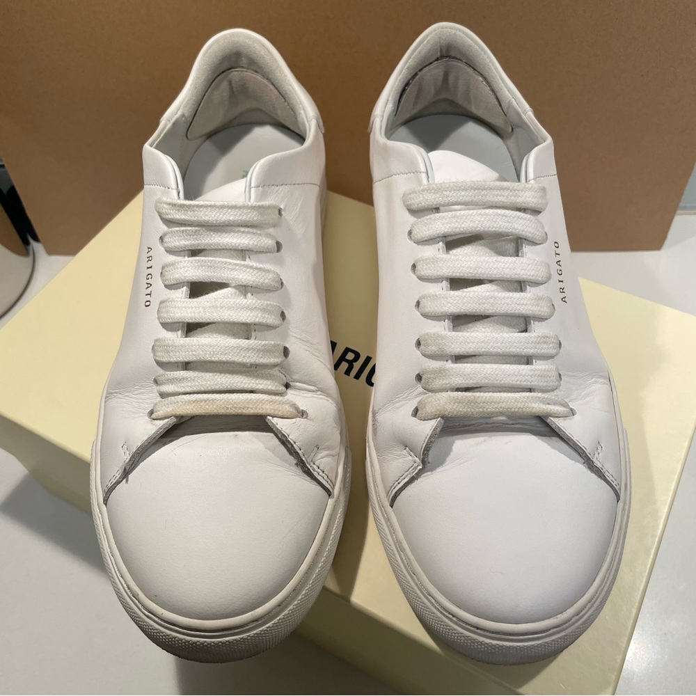 Axel Arigato White Athletic Shoes